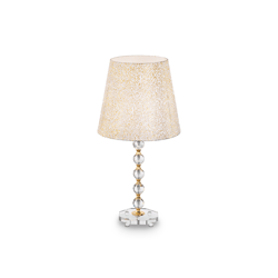 Ideal Lux lampka biurkowa Queen E27 złota 077758