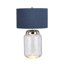 Quintiesse lampka biurkowa Sola 2xE27 + GX53 niebieska QN-SOLA-TL-L-BLU