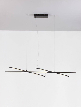 Luces Exclusivas lampa wisząca LED Bell 30W 2231lm 3000K czarna LE42728