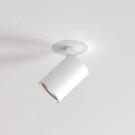 Astro plafon (reflektorek) Ascoli Flush Fire-Rated GU10 Ø7,5cm biały 1286095