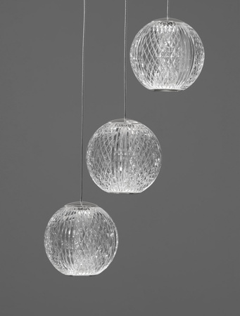 Luces Exclusivas lampa wisząca LED Cana ściemnialna Ø 22 cm 16W 665lm 3200K IP20 chrom LE43472