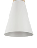 Maytoni lampa wisząca Bicones E27 Ø14cm biała P359-PL-140-W