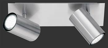 Trio plafon Marley 2xGU10 nikiel 802400207