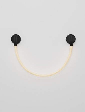 Luces Exclusivas kinkiet LED Cura 7W 683lm 3000K IP20 czarny LE44258