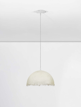 Luces Exclusivas lampa wisząca LED Mizque Ø 40 cm E27 1x12W IP20 biała LE44748