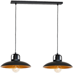 Milagro lampa wisząca Felix 2xE27 czarna MLP3683