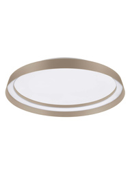 Luces Exclusivas lampa sufitowa LED Batallas ściemnialna Ø 45 cm 38W 2713lm 2700-4000K IP20 brązowa LE44791