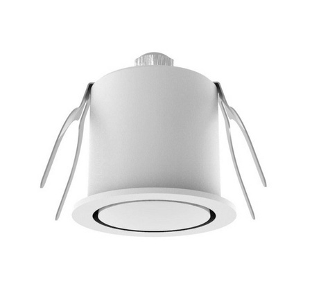 Luces Exclusivas oczko stropowe LED Alicante 2.5W 68lm 3000K białe Ø4,4cm LE61370