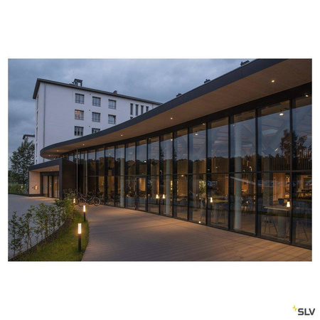 SLV lampa stojąca zewnętrzna LED Aponi 90 8W 440lm 3000K antracytowa 90cm IP65 1000682