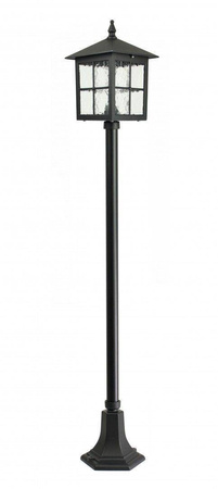 Su-ma lampa stojąca zewnętrzna Wenecja E27 czarna/patyna 156cm IP43 K 5002/1/KW