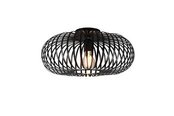 Trio plafon Johann E27 czarny 606900132