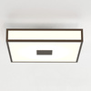 Astro plafon łazienkowy Mashiko 400 Square 4xE27 brązowy IP44 1121013