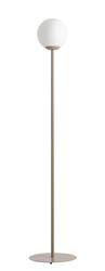 Aldex lampa podłogowa Pinne E27 beżowa 162cm 1080A17