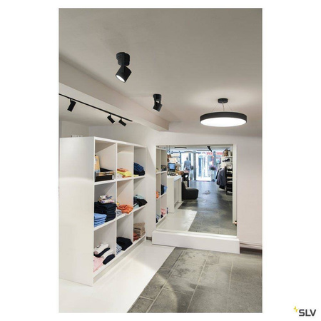 SLV lampa szynowa (reflektorek) LED Helia 50 1F 11W 750lm 3000K czarna 35° 143580