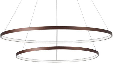 Luces Exclusivas lampa wisząca LED Banda 85W 4500lm 3000K brązowa LE41587