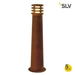 SLV lampa stojąca zewnętrzna Rusty 70 corten E27 rdzawa 70cm IP55 229021