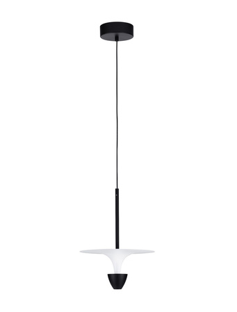 Luces Exclusivas lampa wisząca LED Ucurena Ø 26 cm 11W 908lm 3000K IP20 czarno/biała LE44639