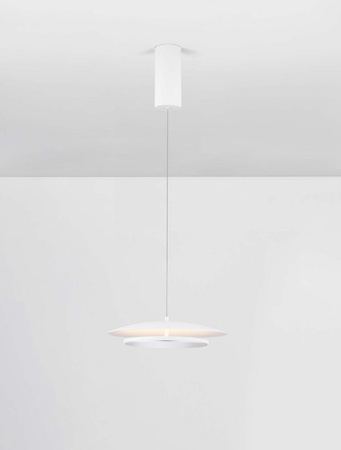 Luces Exclusivas lampa wisząca LED Vitichi ściemnialna Ø 35 cm 21W 918lm 3000K IP20 biała LE44734