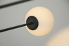 Azzardo żyrandol / lampa wisząca Oviedo 8 8xG9 czarna AZ4422