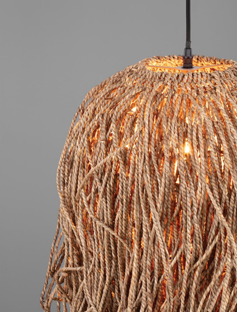 Luces Exclusivas lampa wisząca LED Jacinto Ø 32 cm E27 1x12W IP20 naturalna LE44522