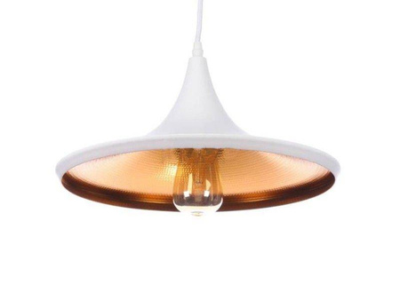 Azzardo lampa wisząca Chink E27 biało/złota AZ1342