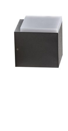 Azzardo kinkiet zewnętrzny LED Arbax 1 6W 3000K szary IP54 AZ4341