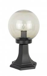 Su-ma lampa stojąca zewnętrzna Kule Classic E27 czarna/patyna 36cm IP43 K 4011/1/K 200 FU