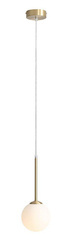 Aldex lampa wisząca Bosso E14 mosiężna 1087XXS40
