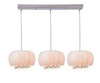 Azzardo lampa wisząca Quince 3 3xG9 biała AZ2455