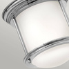 Quintiesse plafon łazienkowy Hadrian E27 chrom IP44 QN-HADRIAN-MINI-F-CM-OPAL