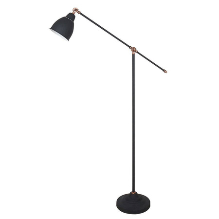 Italux lampa podłogowa Sonny E27 grafitowa 146cm ML-HN3101-1-B