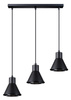 Sollux lampa wisząca Tazila 3 3xES111 czarna SL.0990