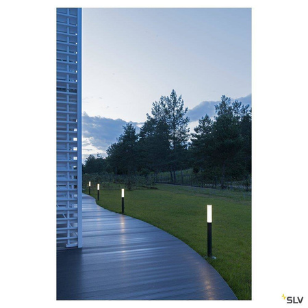 SLV lampa stojąca zewnętrzna LED Aponi 90 8W 440lm 3000K antracytowa 90cm IP65 1000682