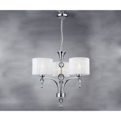 Azzardo żyrandol / lampa wisząca Impress 3xE27 biała AZ1006