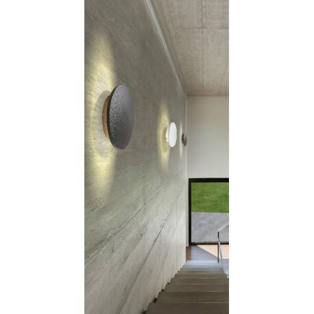 Azzardo kinkiet łazienkowy LED Ancona L 24W 1680lm 3000K czarny Ø24cm IP54 AZ2852