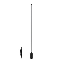 Nowodvorski lampa stojąca zewnętrzna Zuri 12W 850lm 3000K wys. 100 cm czarna 11547