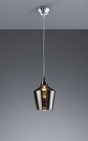 Trio lampa wisząca Calais E27 aluminiowa 304800142