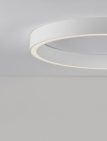 Luces Exclusivas lampa sufitowa LED Milpa ściemnialna Ø 80 cm 50W 2968lm 3000K IP20 biała LE43290