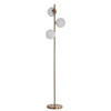 Light Prestige lampa podłogowa Dorado 3xE14 biało/złota LP-002/3F