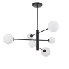 Light Prestige żyrandol / lampa wisząca Dorado 6 6xG9 czarno/biała LP-002/6P BK