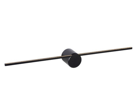 Lucide kinkiet Mizar 60 cm LED 6W IP44 czarny 12201/60/30