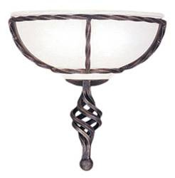 Elstead kinkiet Pembroke E27 czarno/złoty PB-WU-BLK-GOLD