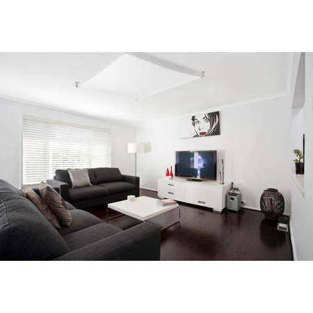 Sollux plafon Luna 4 6xG13 (załączono LED 9W 1080lm 3000K) biały SL.0740