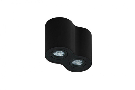 Azzardo plafon techniczny Bross 2 2xGU10 czarny AZ2136