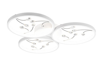 Trio plafon LED Groovy 30W 3800lm 4000K biały 642110331