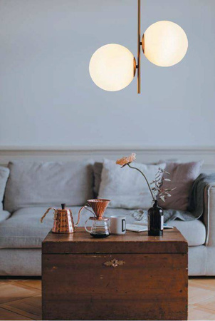 Step Into Design plafon Venus-2 2xE27 mosiężny ST-5025-2 BRASS