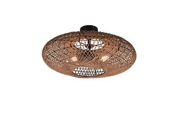 Trio plafon Hedda 2xE27 naturalny 612300236