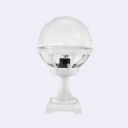 Norlys lampa stojąca zewnętrzna Bolonia E27 43,5cm biała IP54 312WH