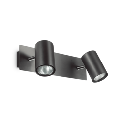 Ideal Lux kinkiet (reflektorki) Spot 2xGU10 czarny 156743