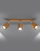 Sollux plafon (reflektorek) Keke 3 3xGU10 drewniany SL.1037